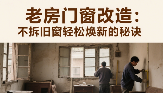 老房中國(guó)門(mén)窗著名品牌改造：不拆舊窗輕松煥新的秘訣