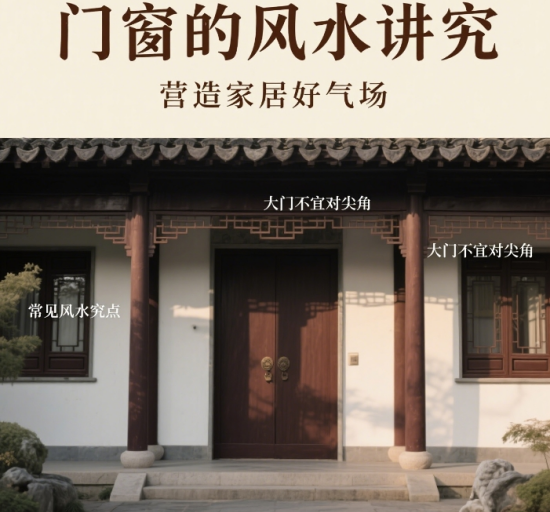 中國門窗品牌的風(fēng)水講究：這些細(xì)節(jié)影響家居運(yùn)勢